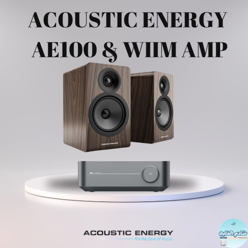 Acoustic Energy AE100 Pair & WiiM amp