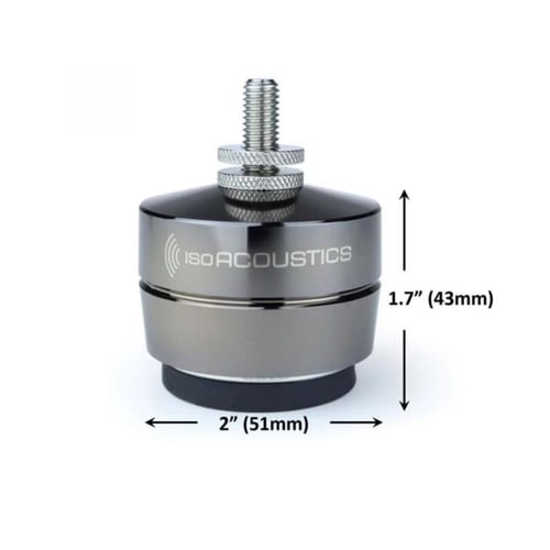 IsoAcoustics Gaia III Speaker Isolation تحمل حتى 5...