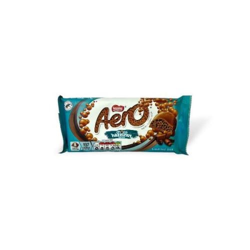 Aero Hazelnut – شوكولاتة فقاعية بنكهة البندق