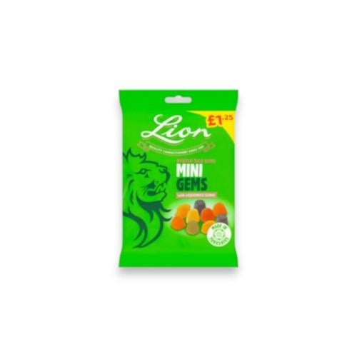Lion – حلاوة ميني جيمز الصلبة مع العرقسوس (Mini Ge...