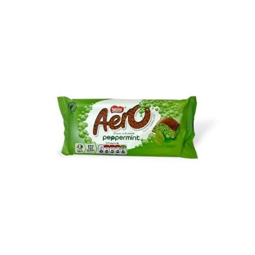 Aero Peppermint – شوكولاتة فقاعية بنكهة النعناع