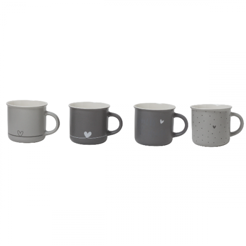 كوب رصاصي Gray cups