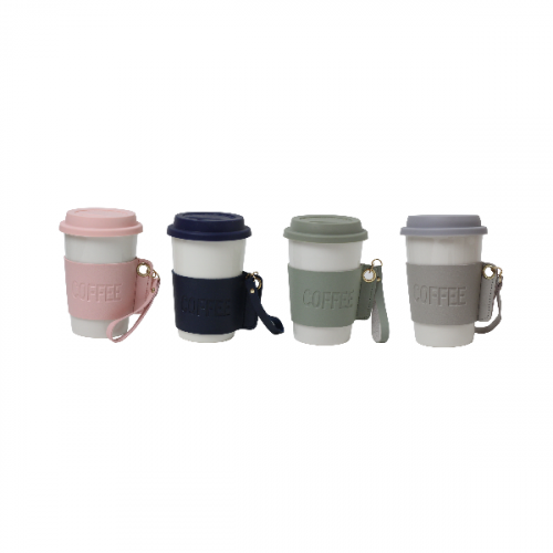 كوب سيراميك بمسكة مريحة Ceramic cup with comfortab...