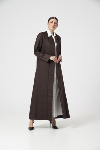 كتان باللون البني الغامق