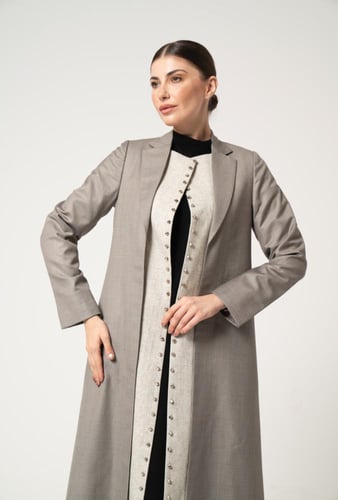 صوف بدرجات الرمادي