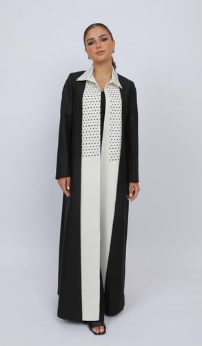 بليزر اسود مطرز