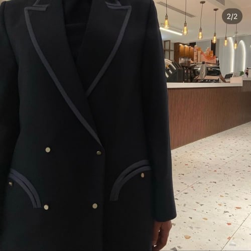 عبايه بليزر كحلي صيفي