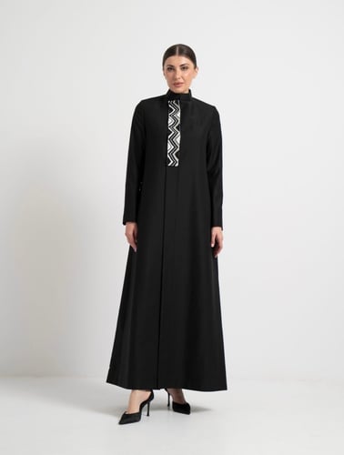 كتان اسود مع شك خفيف