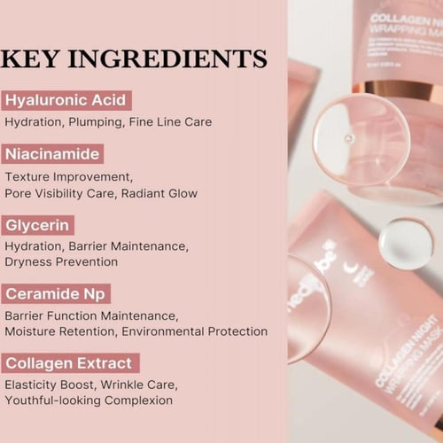 قناع الكولاجين الليلي من ميديكيوب ، 75 مل