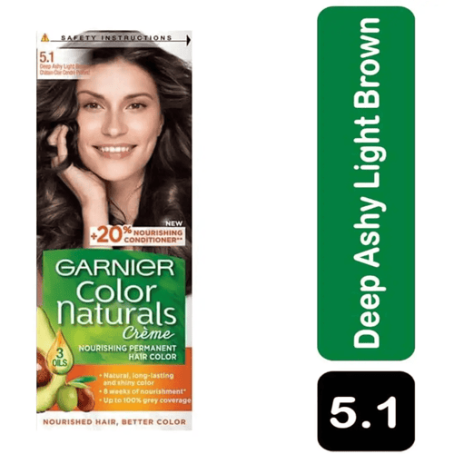 صبغة شعر كولر ناتشورالز كريم من غارنييه - بني رماد...