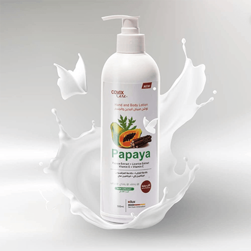 لوشن مبيض لليدين والجسم بمستخلص البابايا من كوفيكس...