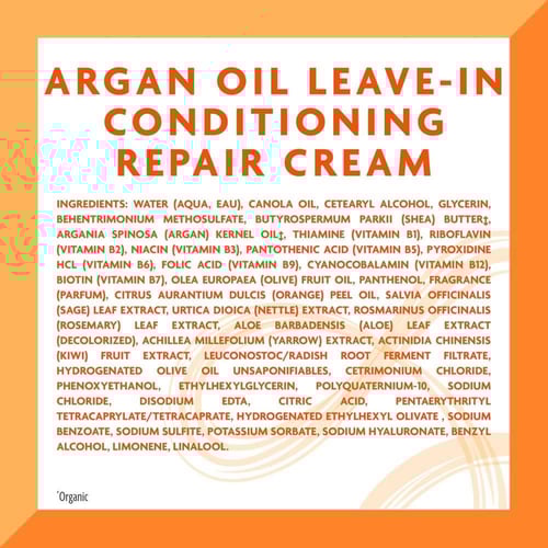 كانتو كريم بلسم لإصلاح الشعر بزيت الآرجان - 453 جم