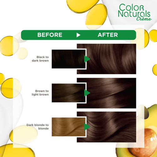 صبغة كولور ناتشرلز كريم من قارنييه - بني فاتح