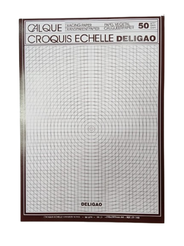 دفتر ورق كلك شفاف كانسون 50 جرام A4