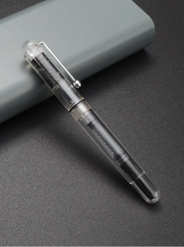 قلم حبر (جينهاو) بلاستيكي مع عبوات حبر