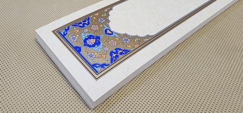 ورق مقوى مذهب 6.2 × 21 سم (20 حبة)