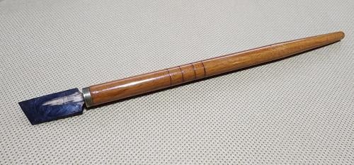 قلم تقليد جاوي مقبض بني فاتح - 13 ملم