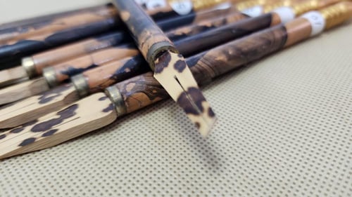 طقم طومار مقبض النمر الأسود- 8 مقاسات - رقم المنتج...