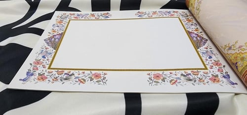 دفتر ورق مزخرف صقيل