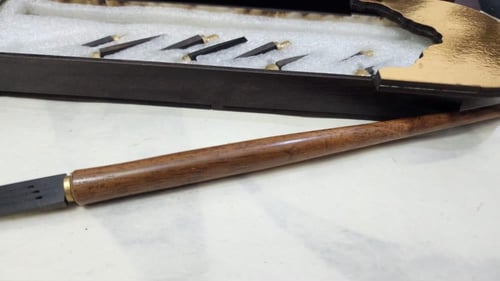 طقم طومار مصري - 9 رؤوس خشبية - 00088