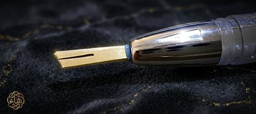 قلم سليماني نحاسي ذهبي 3 mm