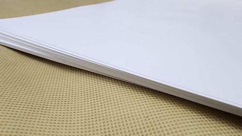 ورق أبيض كوشيه مطفي (50) ورقة A4