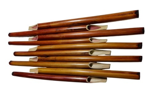 قصب بامبو بني حجم كبير فاخر - رقم 144500017