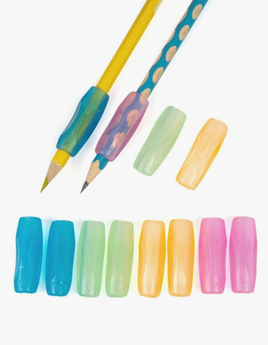 مقبض قلم رصاص لتعليم الكتابة للأطفال - حبتان لون و...