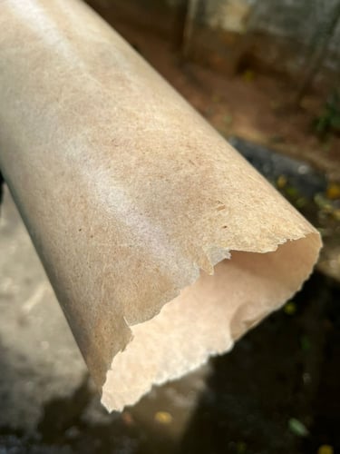 ورق توت هندي مقهر طبيعي سكري فاتح (ورق المسابقات)