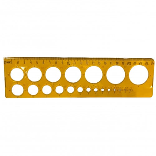 مسطرة دوائر