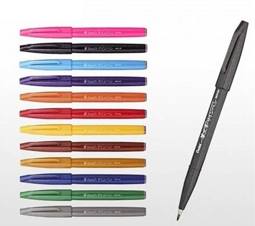 قلم ريشة إكساء وتلوين وتذهيب