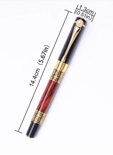 قلم حبر فاخر ريشة معدنية