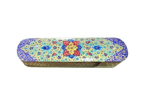 علبة تحفة صناعة يدوية خشبية، مقلمة