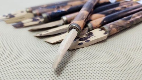 طقم طومار مقبض النمر الأسود- 8 مقاسات - رقم المنتج...