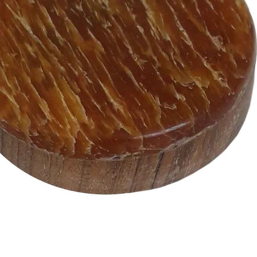 مقط خشبي مدور مكون من طرفين (لون عشوائي)