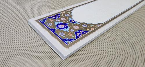 ورق مقوى مذهب 7.2 × 28.5 سم (20 حبة)