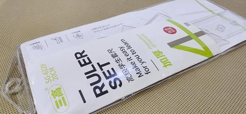 مجموعة هندسة مقواة شفافة
