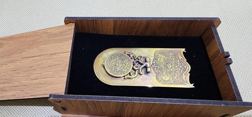 محبرة قدما النحاسية