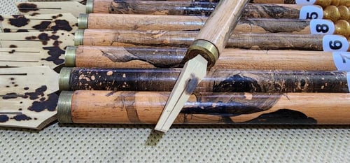 طقم طومار مقبض النمر الذهبي 8 مقاسات