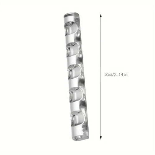 مسند بلاستيكي صغير لأقلام الخط والريش