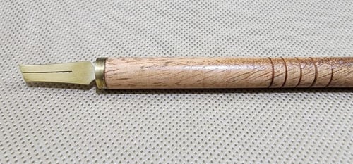 طقم طومار معدني 6 مقاسات مع حقيبة جلدية - رقم 1445...