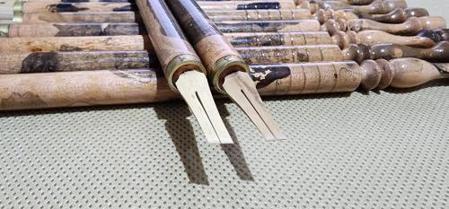 أقلام طومار مقبض النمر الأسود لليد اليسار - رقم 14...