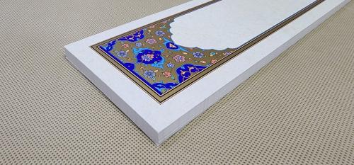 ورق مقوى مذهب 8.9 × 29.8 سم (10 حبة)