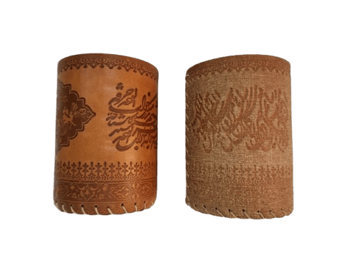 مقلمة مكتب جلد صناعة يدوية