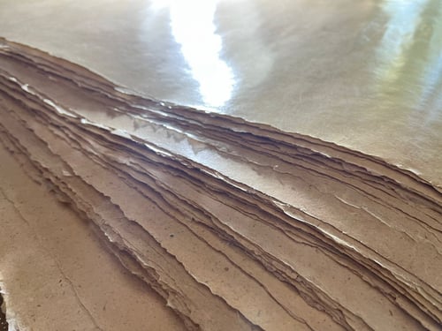 ورق توت هندي مقهر طبيعي سكري فاتح (ورق المسابقات)