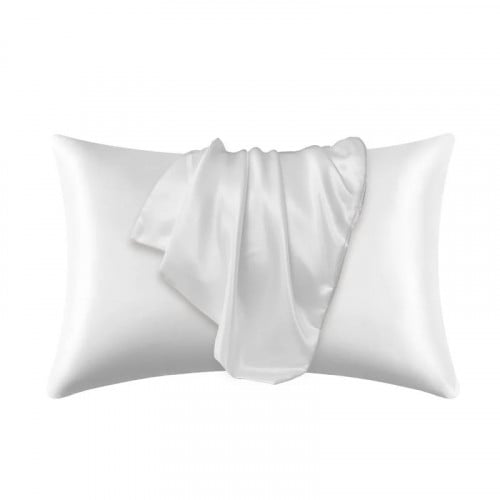 Silk pillow cover