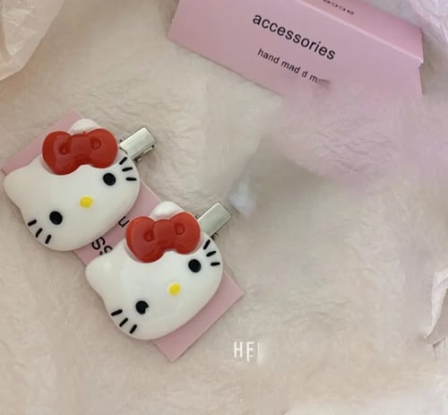 مشبك شعر هيلو كيتي - hello kitty