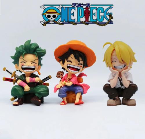مجسم لوفي زورو سانجي - one piece