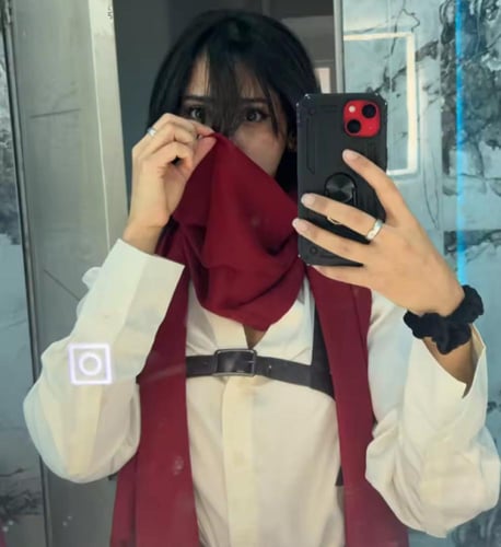 سكارف ميكاسا - attack on titan