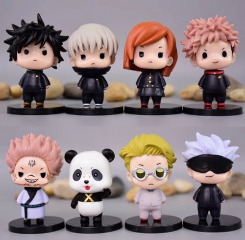 مجسم جوجوتسو 8 شخصيات - jujutsu kaisen